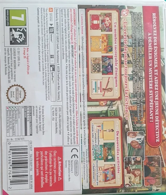 Jeu Nintendo DS L'aventure Layton #ann010203_jeux_NintendoDS - photo numéro 4