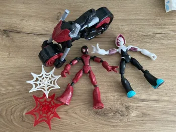 Lot figurines articulées Marvel Spiderman