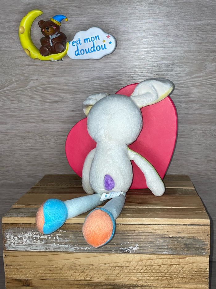 SDO159 doudou lapin 🐰 sucre d’orge - photo numéro 2