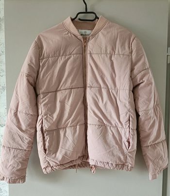 Doudoune rose poudrée Bizzbee T. XS