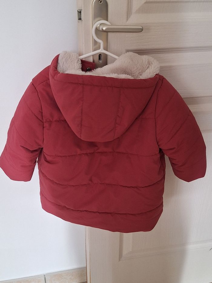 Parka capuche rouge / 3 ans / Bout'chou Monoprix - photo numéro 5