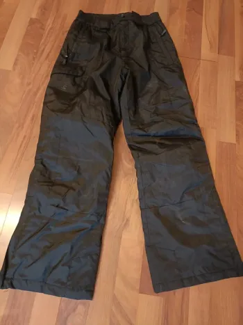 Pantalon de ski noir  garçon 12 ans