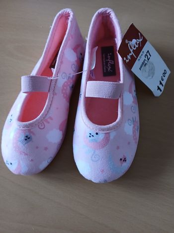 chaussons fille mouton influx 27