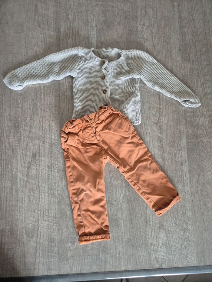 Ensemble gilet et pantalon đž