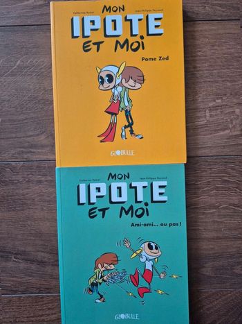 Lot de 2  bandes  dessinées  Mon Ipote  et moi