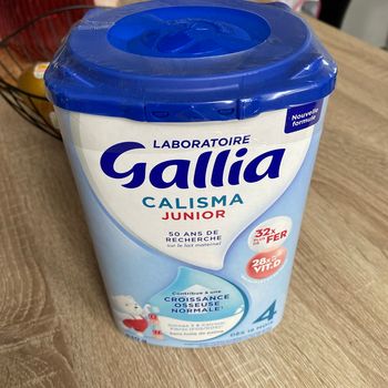 Boîte de lait en poudre gallia calisma junior 4