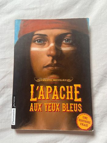 Livre l’Apache aux yeux bleus