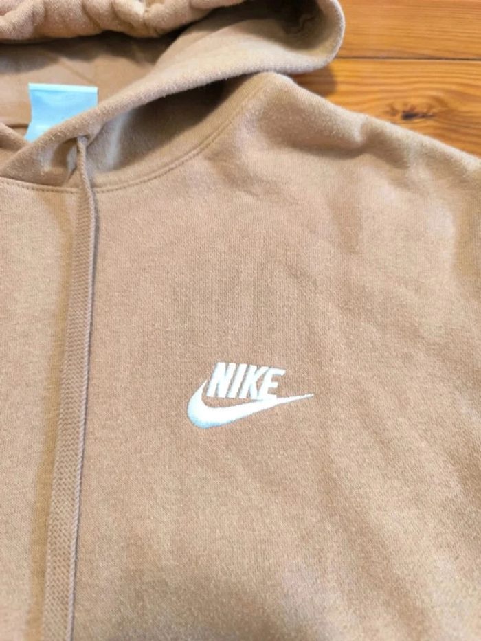 Ensemble Nike - Sweat à capuche/Jogging - Camel - Taille S - Logo brodé - photo numéro 4
