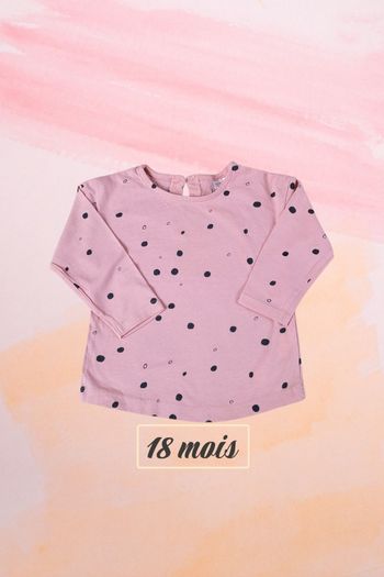 T-shirt rose à poids