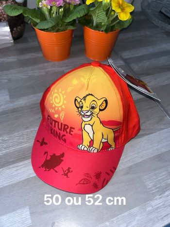 Casquette le roi lion Disney