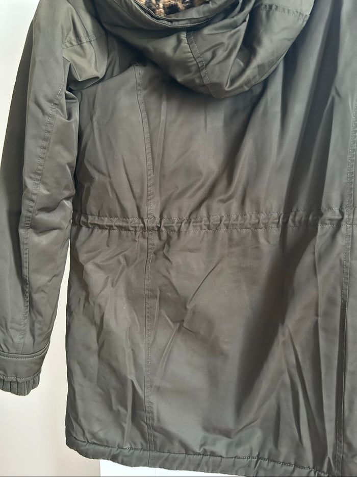 Doudoune / Parka kaki à motifs Only Taille M - photo numéro 10