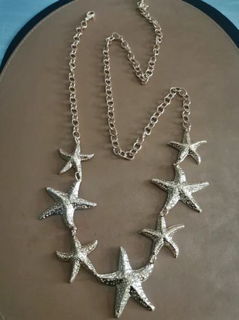 Ceinture Métal doré étoiles de mer