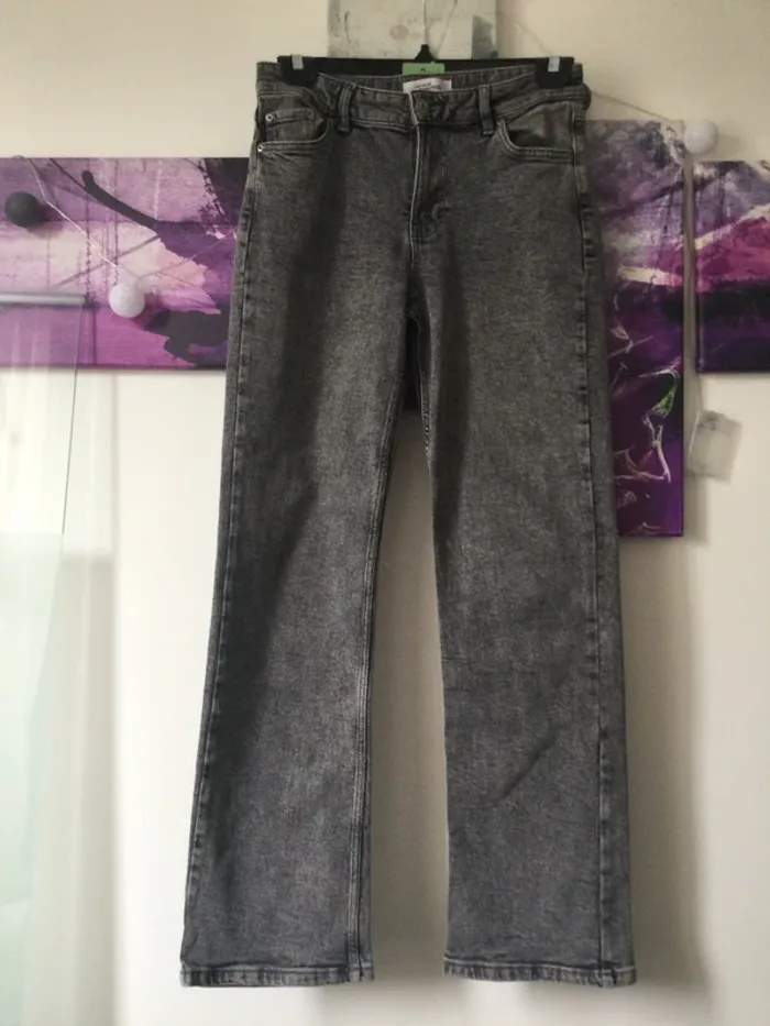 Jean Jennyfer straight gris taille S