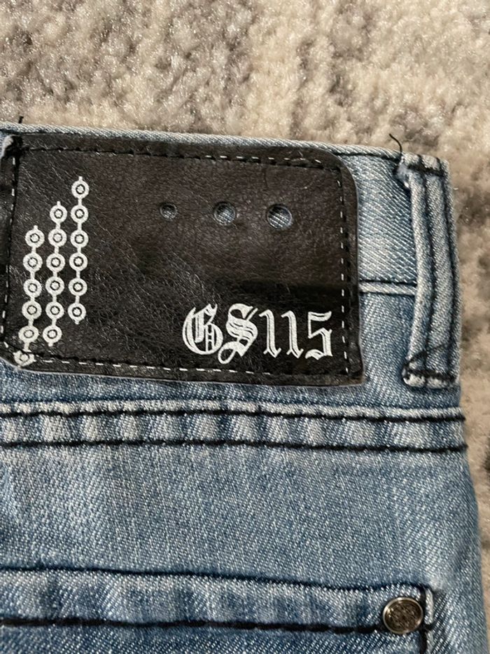 Jort baggy large GS115 taille 28US streetwear y2k skater - photo numéro 8
