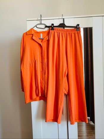 Ensemble orange unie New Collection Taille Unique