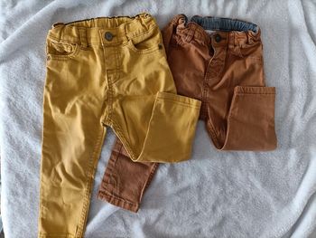 2 pantalons 9/12 mois - H&M