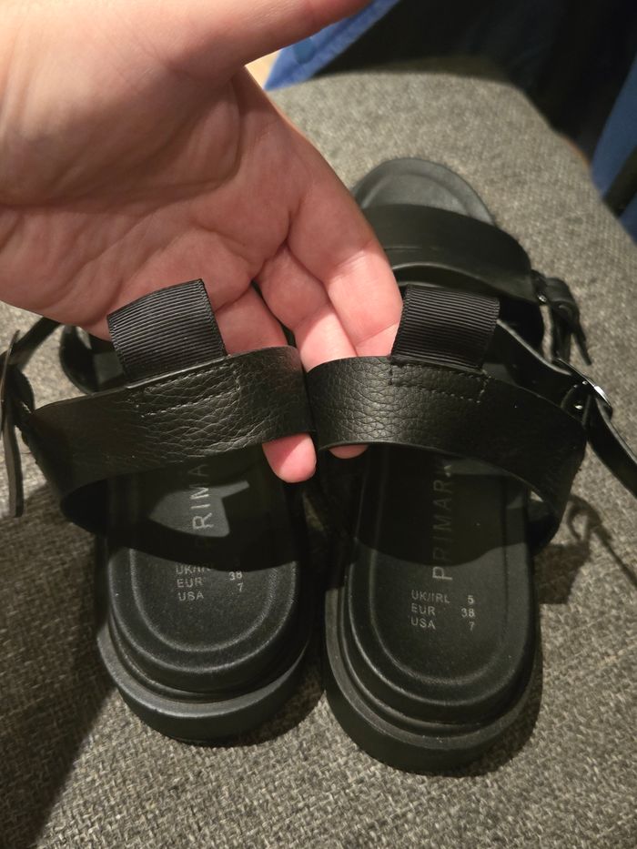 Sandales noires à boucles P38 Primark - photo numéro 8