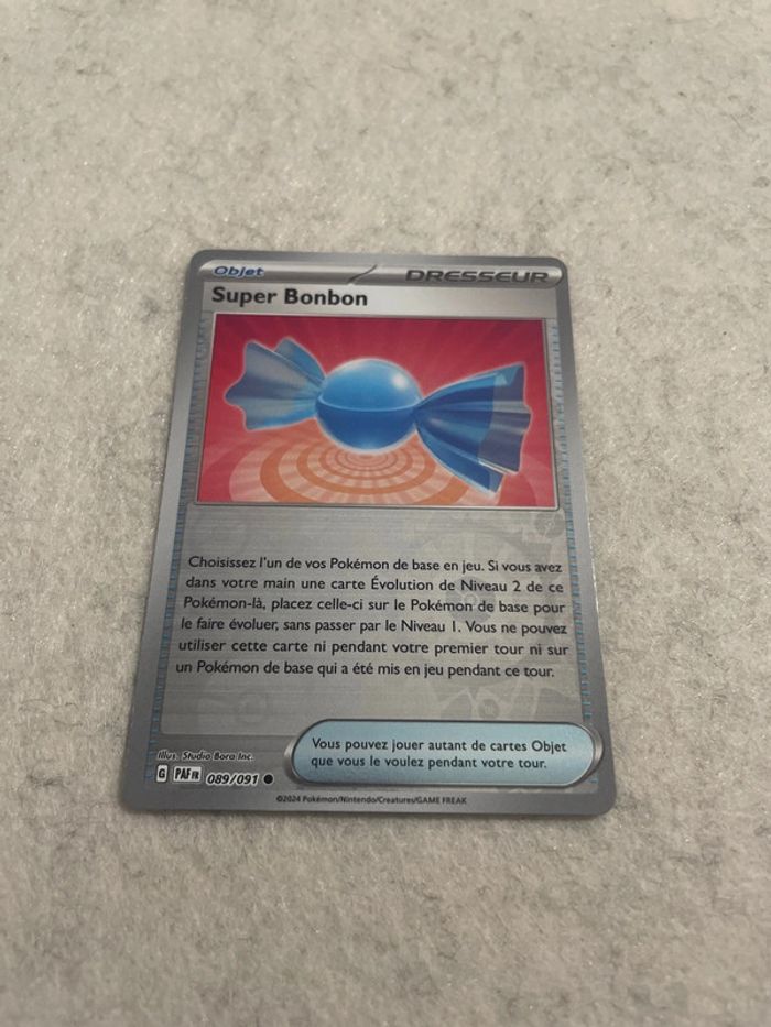 Carte Pokémon Super Bonbon 089/091 Reverse Destinées De Paldéa 4.5 FR