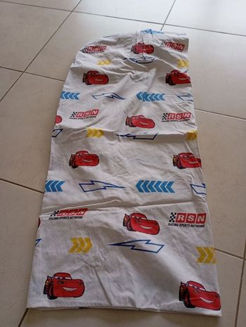 Draps housse car's Disney 90x190 cm