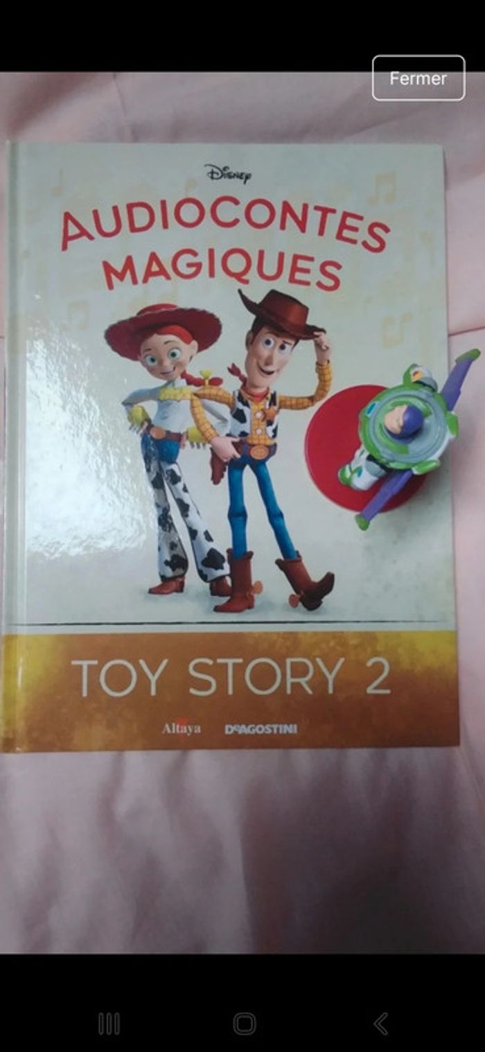 Livre et figurine 54 des audiocontes Magiques altaya audio conte audio compte disney