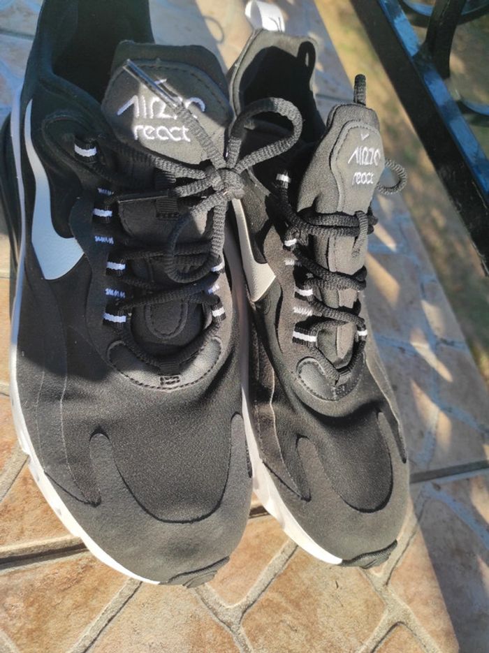 Nike air max react noir taille 42 - photo numéro 2