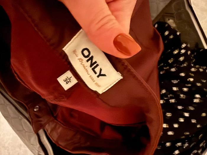 Pantalon bordeaux Only - photo numéro 6