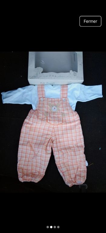 Ensemble salopette sweet