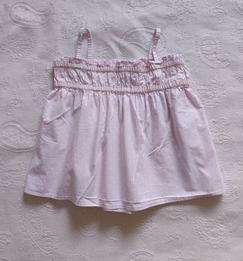 Haut à bretelles. In extenso. 100 % coton.Taille 5 Ans 