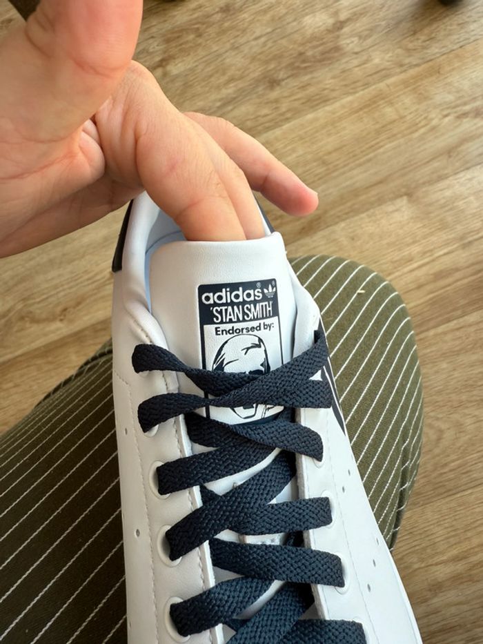 Stan smith bleu et blanche Renault r5 adidas - photo numéro 8