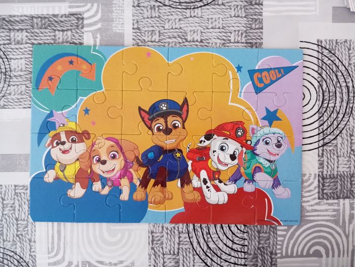 4 puzzles Paw patrol - photo numéro 2