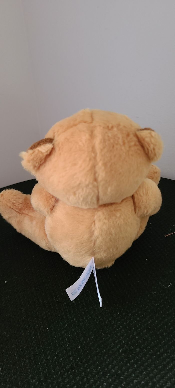 JEMINI - PELUCHE OURS NOEUD 15CM - photo numéro 2