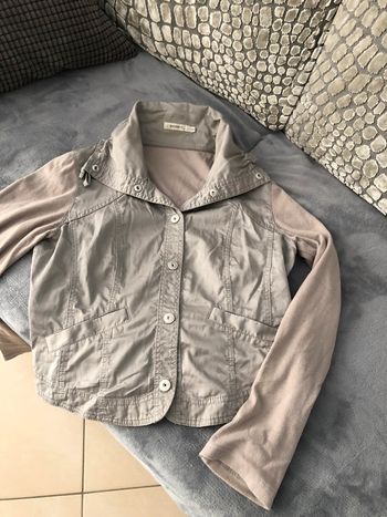 Veste femme sandwich grise