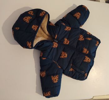 Doudoune réversible bébé garçon 3 mois tape à l'oeil