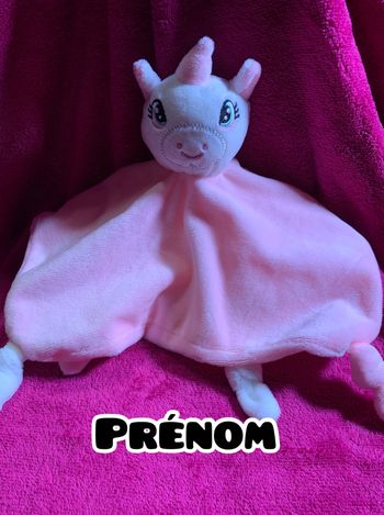 Doudou personnalisé