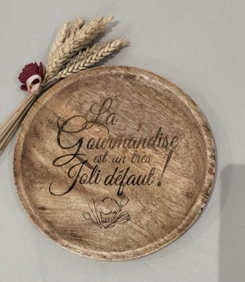 Plateau en bois