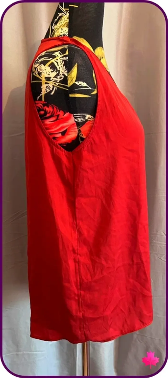 🌷débardeur rouge bordeaux *🌷 - photo numéro 2