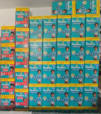 Couches Pampers MaxiPack Baby-dry ou Pant's