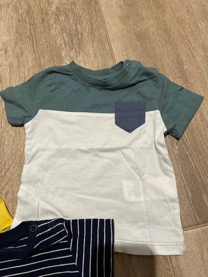 3 t-shirt verbaudet lion 6 mois - photo numéro 6