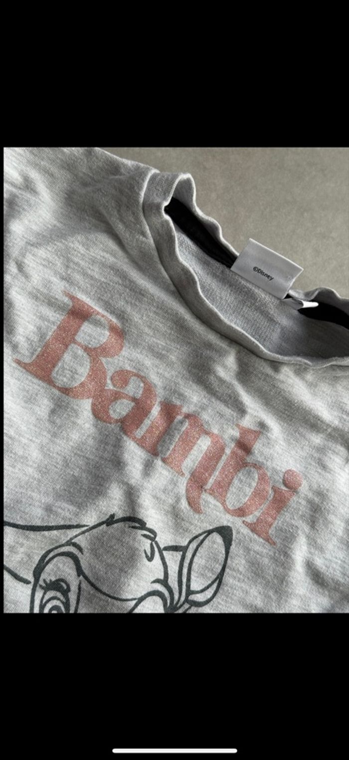 Sweat Bambi Disney 8 ans - photo numéro 5