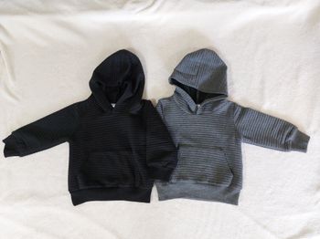 Lot de 2 sweat à capuche 24 mois