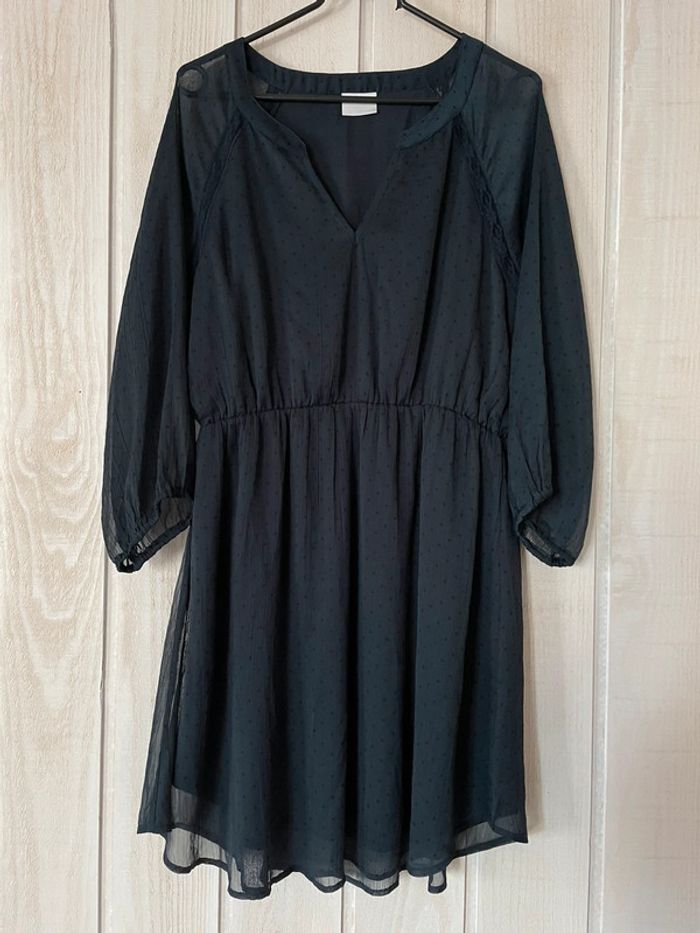 Robe fluide marine - Vila - L
