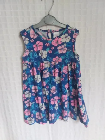 Robe manches courtes Baby Club 92 cms / 36 mois