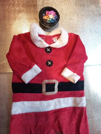 NOEL Tenue de Noël en pyjama grenouillèr