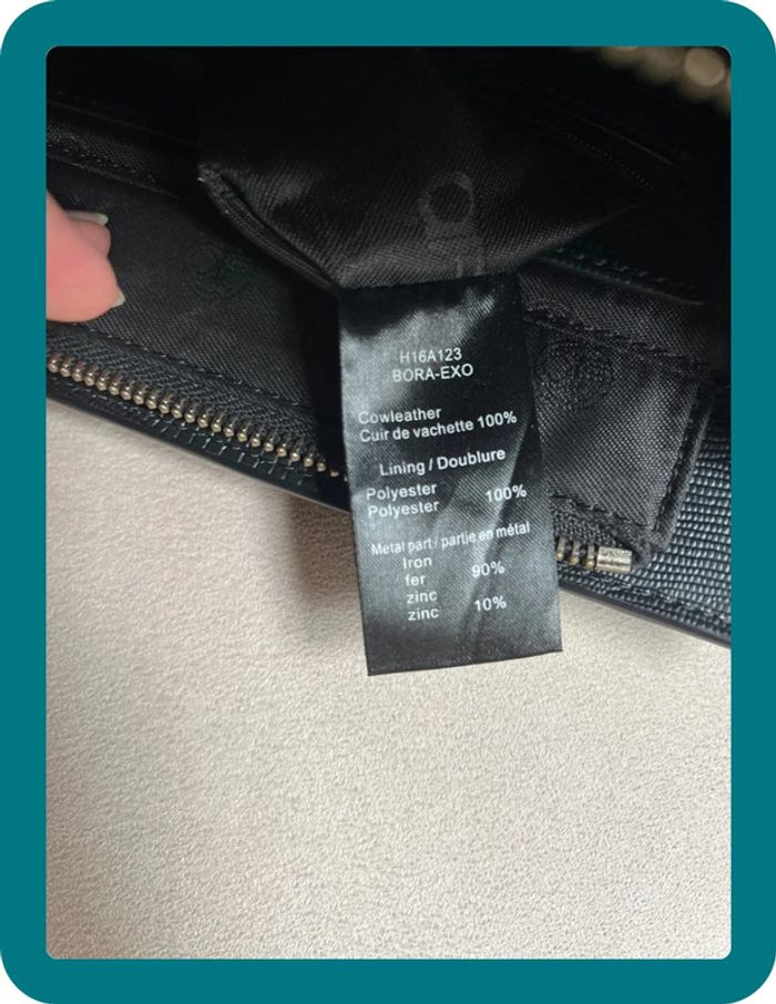 Sac pochette porté main ou épaule façon cuir exotique - Anne Fontaine - photo numéro 11