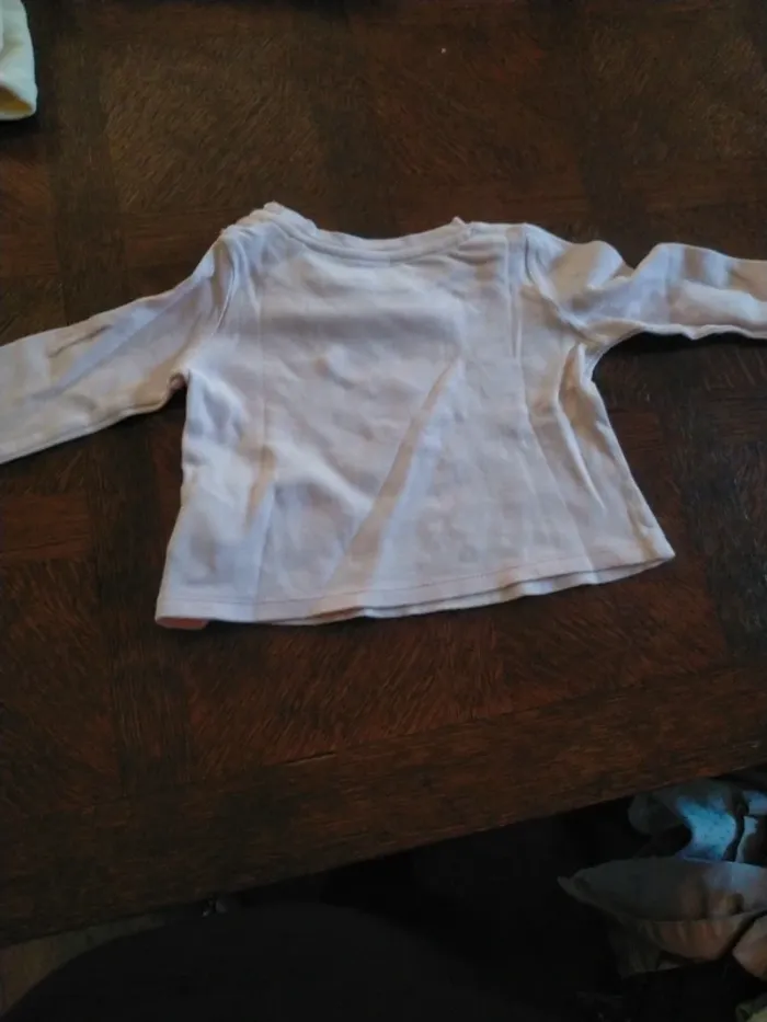T-shirt 62/68 cm 2/6 mois - photo numéro 4
