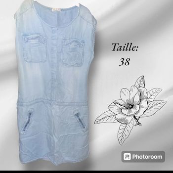 Robe femme en jeans taille 38