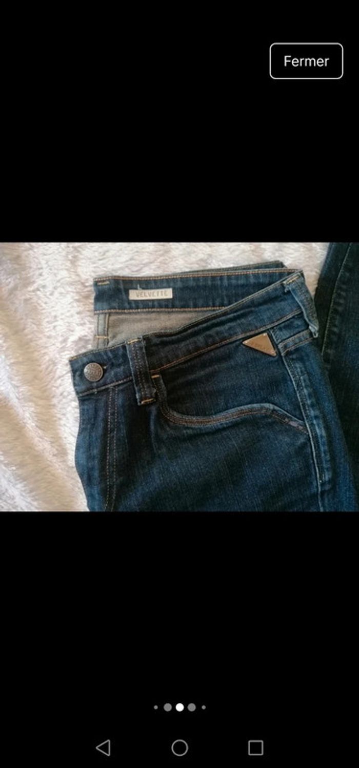 Jeans vintage à motif replay - photo numéro 5