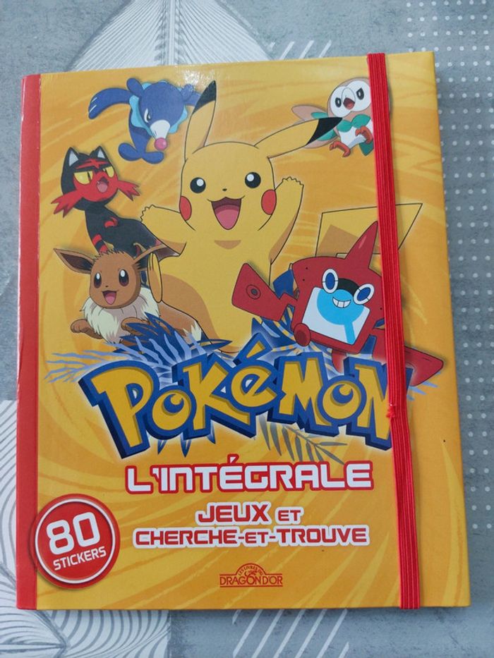 Livre jeux Pokemon - Utilisé