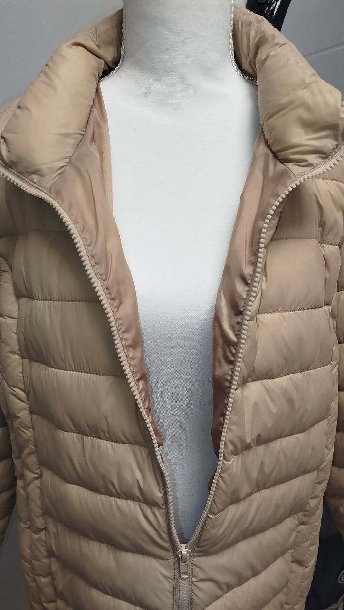 Doudoune beige Tissaia - photo numéro 6