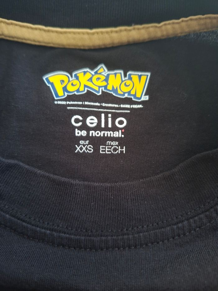Tee-shirt Pokémon Pikachu XXS 12 ans Celio - photo numéro 6